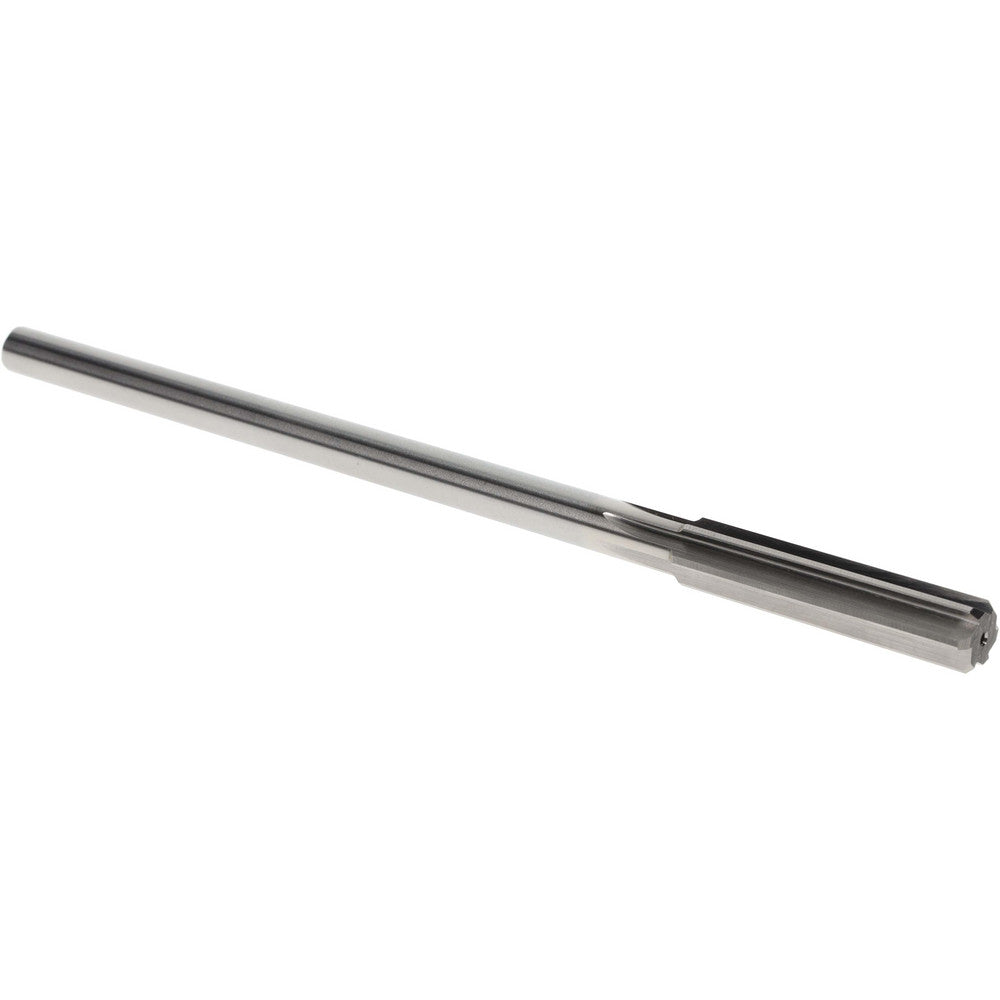 Hertel Reamers 433-0.3790 Chucking Reamer 0.3790" Dia, 7" OAL, 1-3/4" Flute Length, Straight Flute, Straight-Cylindrical Shank, HSS