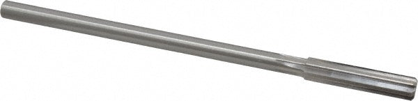 Hertel Reamers 433-0.3840 Chucking Reamer 0.3840" Dia, 7" OAL, 1-3/4" Flute Length, Straight Flute, Straight-Cylindrical Shank, HSS