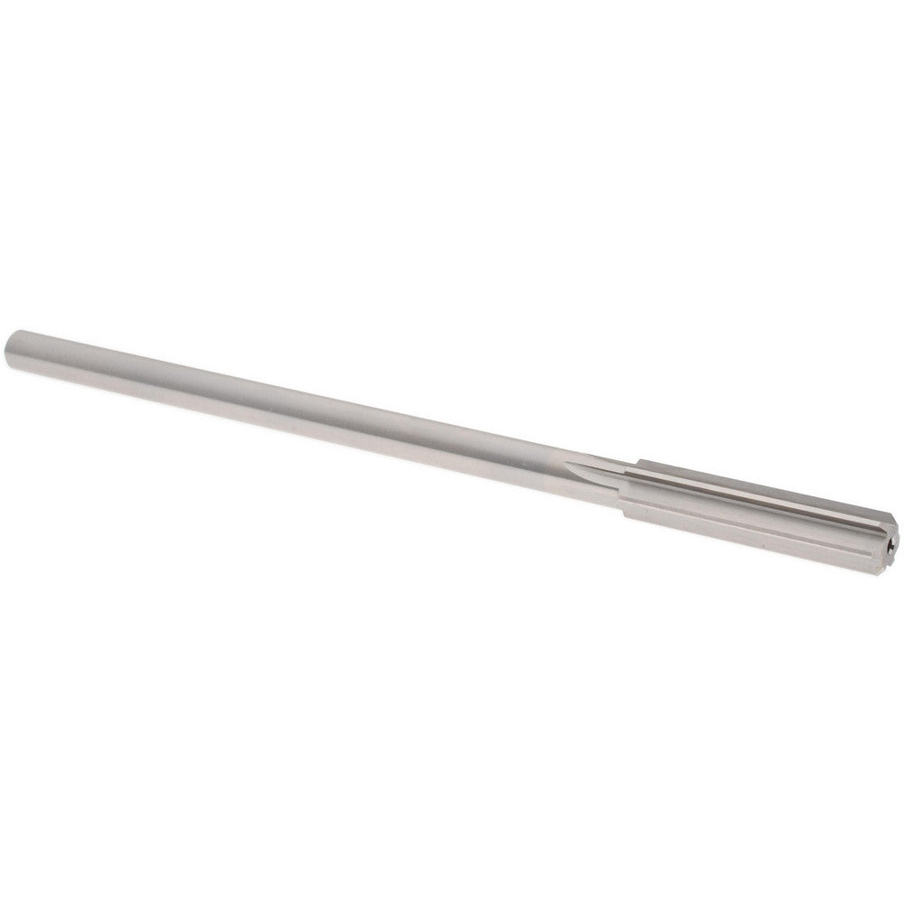Hertel Reamers 433-0.3920 Chucking Reamer 0.3920" Dia, 7" OAL, 1-3/4" Flute Length, Straight Flute, Straight-Cylindrical Shank, HSS