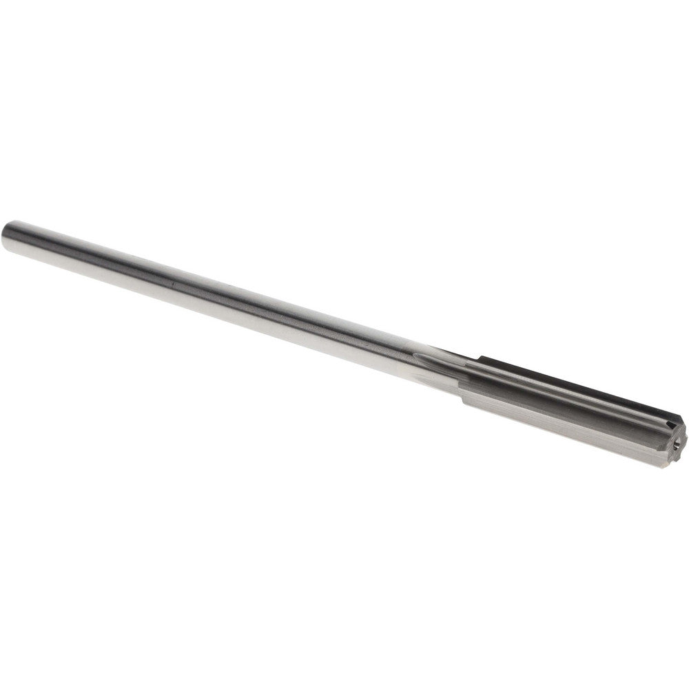 Hertel Reamers 433-0.3930 Chucking Reamer 0.3930" Dia, 7" OAL, 1-3/4" Flute Length, Straight Flute, Straight-Cylindrical Shank, HSS