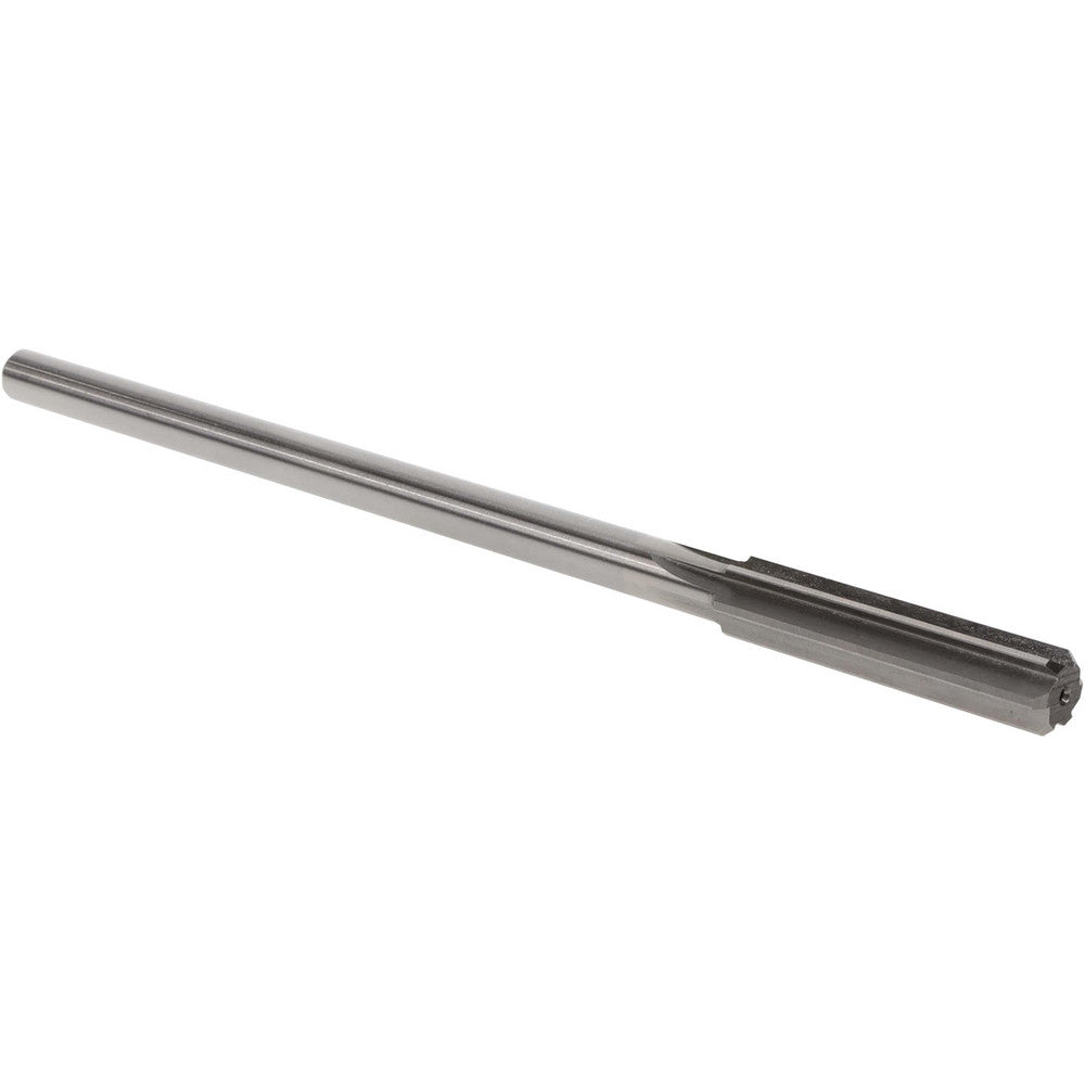 Hertel Reamers 433-0.3940 Chucking Reamer 0.3940" Dia, 7" OAL, 1-3/4" Flute Length, Straight Flute, Straight-Cylindrical Shank, HSS