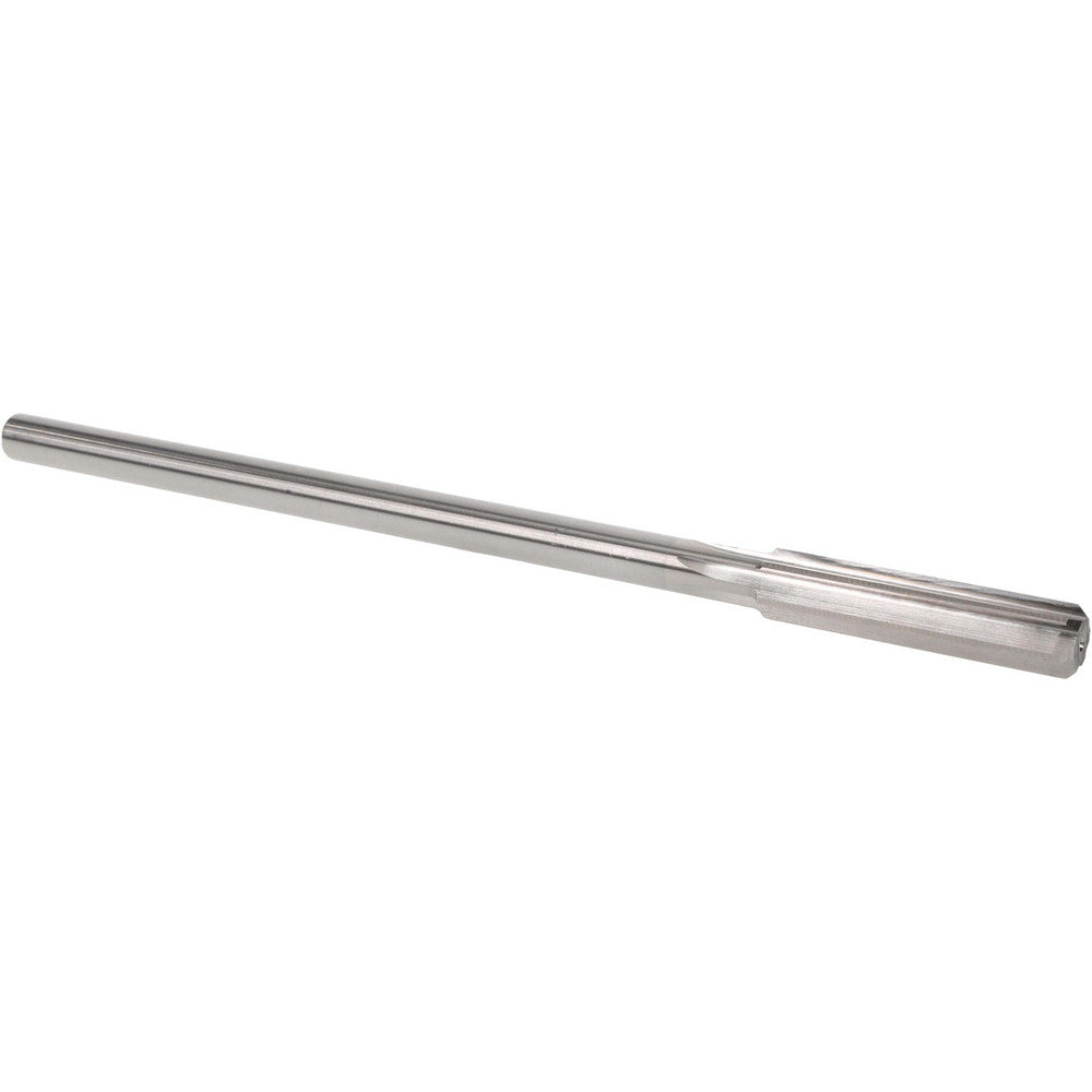 Hertel Reamers 433-0.3950 Chucking Reamer 0.3950" Dia, 7" OAL, 1-3/4" Flute Length, Straight Flute, Straight-Cylindrical Shank, HSS