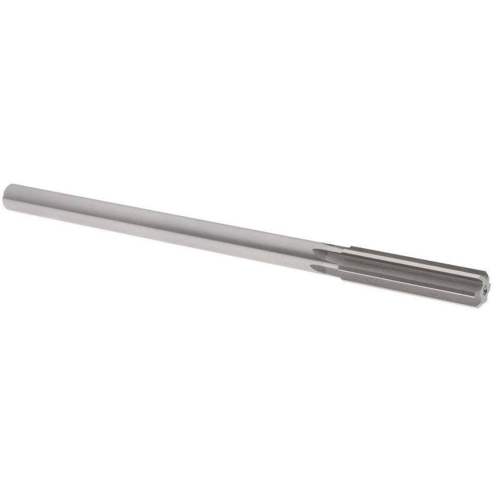 Hertel Reamers 433-0.4970 Chucking Reamer 0.4970" Dia, 8" OAL, 2" Flute Length, Straight Flute, Straight-Cylindrical Shank, HSS