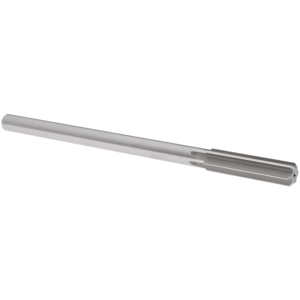 Hertel Reamers 433-0.5040 Chucking Reamer 0.5040" Dia, 8" OAL, 2" Flute Length, Straight Flute, Straight-Cylindrical Shank, HSS