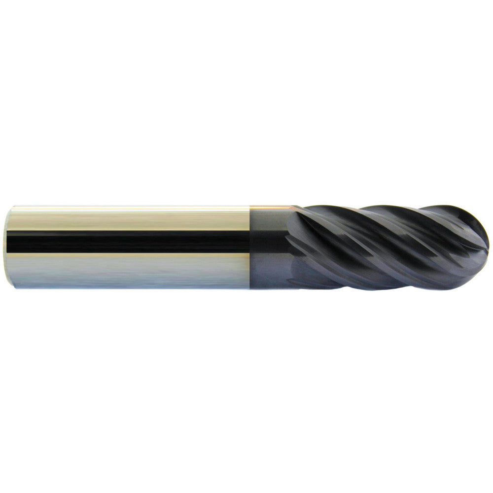 Accupro 72045735 Ball End Mills Mill Diameter (Inch) 1/8  Mill Diameter (Decimal Inch) 0.1250  Mill Diameter (mm) 3.18  Number Of Flutes 6  End Mill Material Solid Carbide  Length of Cut (Decimal Inch) 0.5000