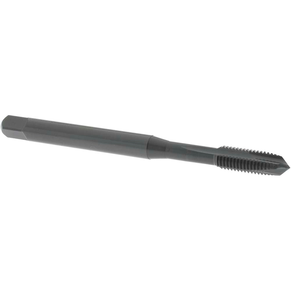 OSG 2530401 Spiral Point Tap 1/4-28 UNF, 3 Flutes, Plug Chamfer, 2B Class of Fit, HSS-E Vanadium, Steam Oxide Coated