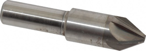 M.A. Ford 78050001 Countersink 1/2" Head Dia, 60.00 deg Included Angle, 6 Flute, Solid Carbide, Right Hand Cut