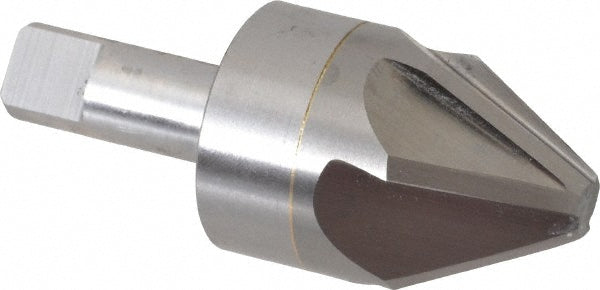 M.A. Ford 78125001 Countersink 1-1/4" Head Dia, 60.00 deg Included Angle, 6 Flute, Solid Carbide, Right Hand Cut