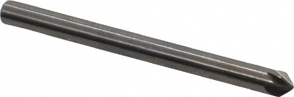 M.A. Ford 78012502 Countersink 1/8" Head Dia, 82.00 deg Included Angle, 6 Flute, Solid Carbide, Right Hand Cut