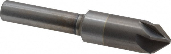 M.A. Ford 78037502 Countersink 3/8" Head Dia, 82.00 deg Included Angle, 6 Flute, Solid Carbide, Right Hand Cut