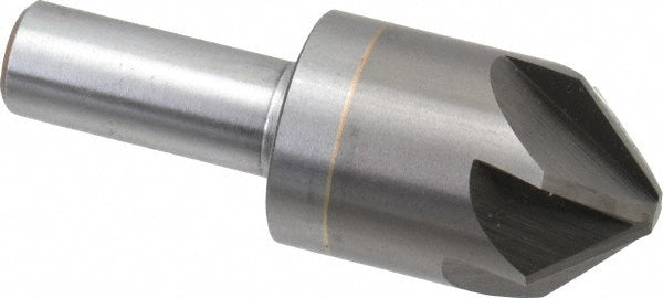 M.A. Ford 78100003 Countersink 1" Head Dia, 90.00 deg Included Angle, 6 Flute, Solid Carbide, Right Hand Cut