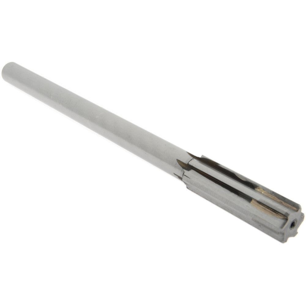 Rock River Tool Inc. 24007031 Chucking Reamer 45/64" Dia, 9" OAL, 2-1/4" Flute Length, Straight Flute, Straight-Cylindrical Shank, Carbide-Tipped
