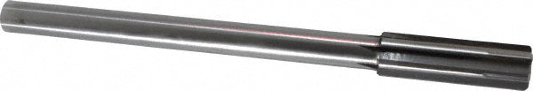 Rock River Tool Inc. 24007969 Chucking Reamer 51/64" Dia, 9-1/2" OAL, 2-1/2" Flute Length, Straight Flute, Straight-Cylindrical Shank, Carbide-Tipped