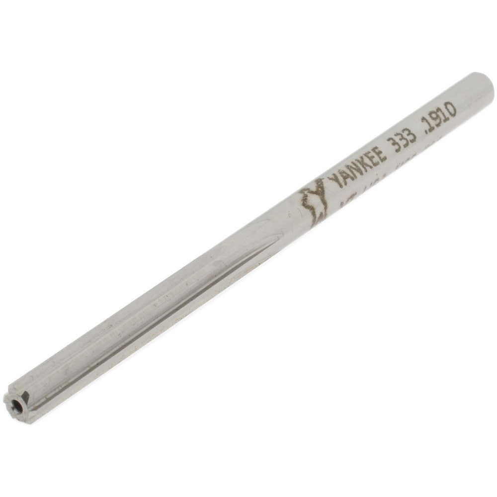 Rock River Tool Inc. 242008 Chucking Reamer 1/4" Dia, 6" OAL, 1-1/2" Flute Length, Straight-Cylindrical Shank, Carbide-Tipped