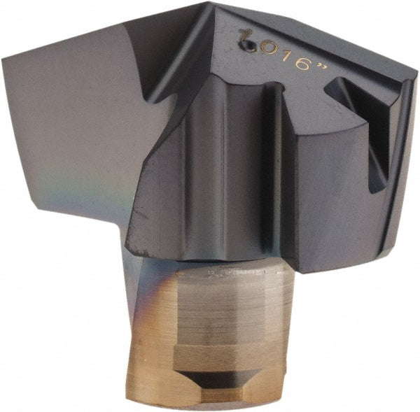 Iscar 5509035 Replaceable Drill Tips ICP1016 IC908, 1.0160" Dia, 25.81 mm Dia, 140 deg Point,  IC908