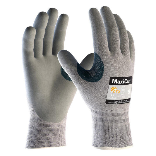 ATG 19-D470/XL Cut, Puncture & Abrasion-Resistant Gloves ATG 19-D470, Size X-Large, ANSI Cut A4, ANSI Puncture 3, Nitrile, Dyneema