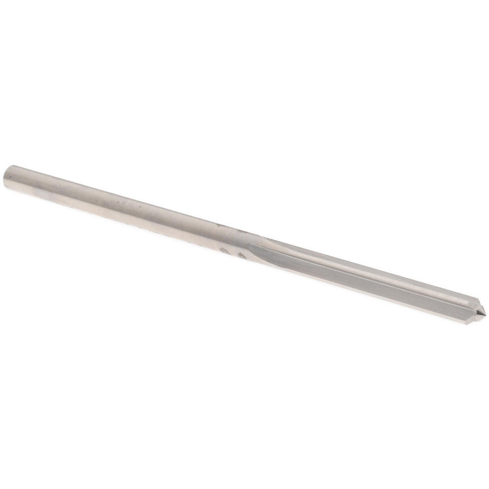 Hertel Reamers 333-0.1240 Chucking Reamer 0.1240" Dia, 2-3/4" OAL, 7/8" Flute Length, Straight Flute, Straight-Cylindrical Shank, HSS