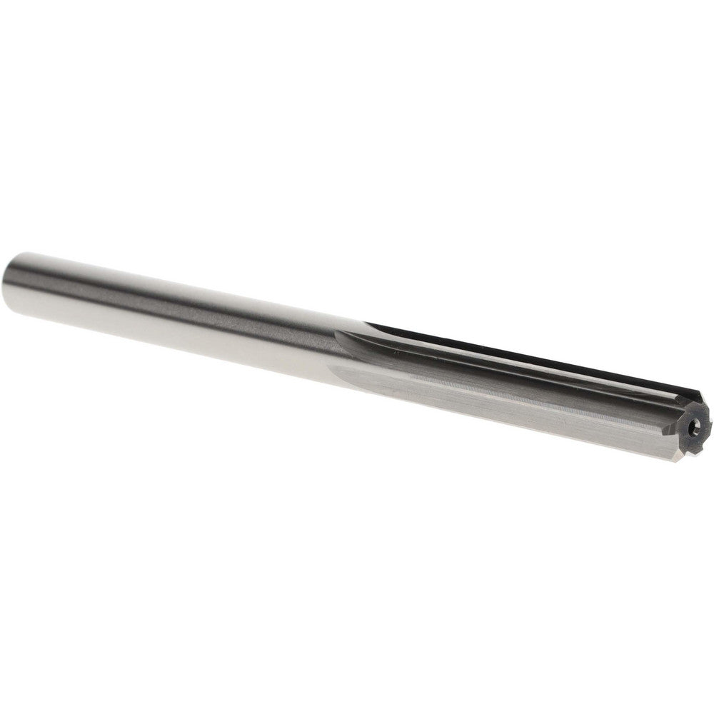 Hertel Reamers 370-0.3745 Chucking Reamer 0.3745" Dia, 5" OAL, 1-3/4" Flute Length, Straight Flute, Straight-Cylindrical Shank, HSS