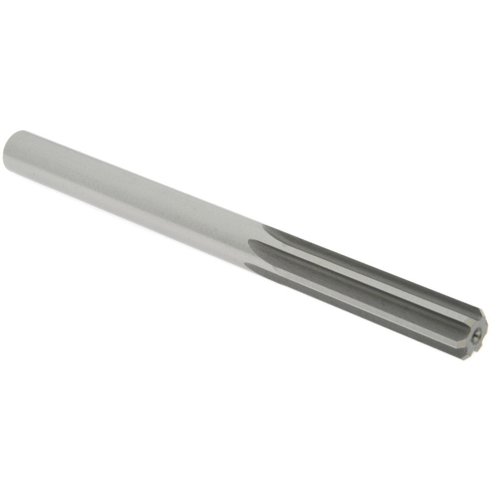 Hertel Reamers 370-0.4980 Chucking Reamer 0.4980" Dia, 6" OAL, 2" Flute Length, Straight Flute, Straight-Cylindrical Shank, HSS