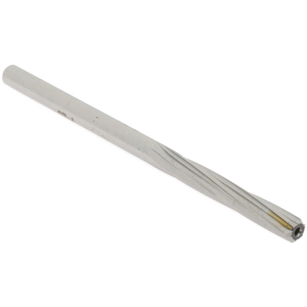Hertel Reamers 333-0.5010 Chucking Reamer 0.5010" Dia, 6" OAL, 2" Flute Length, Straight Flute, Straight-Cylindrical Shank, HSS