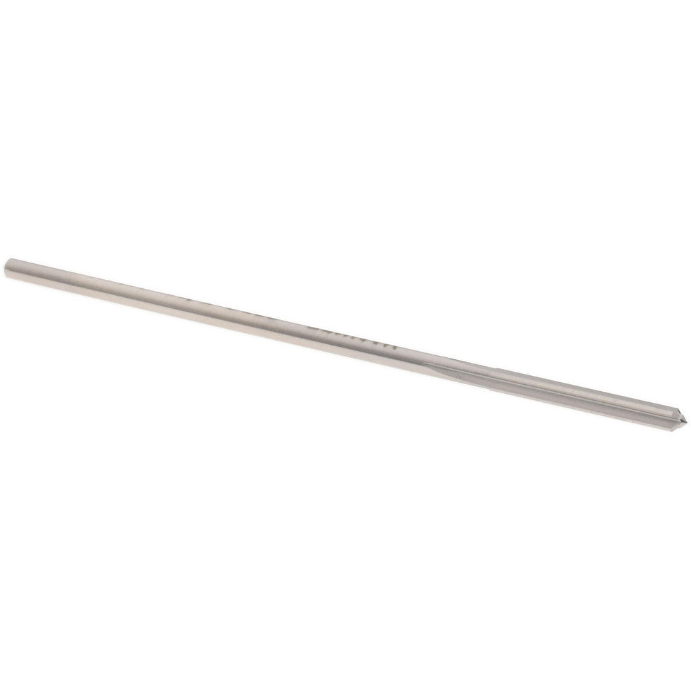 Hertel Reamers 1433-0.0938 Chucking Reamer 3/32" Dia, 3" OAL, 3/4" Flute Length, Straight Flute, Straight-Cylindrical Shank, HSSCobalt