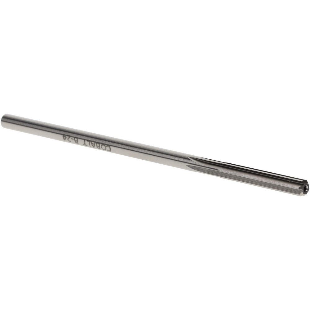 Hertel Reamers 1433-0.1875 Chucking Reamer 3/16" Dia, 4-1/2" OAL, 1-1/8" Flute Length, Straight Flute, Straight-Cylindrical Shank, HSSCobalt