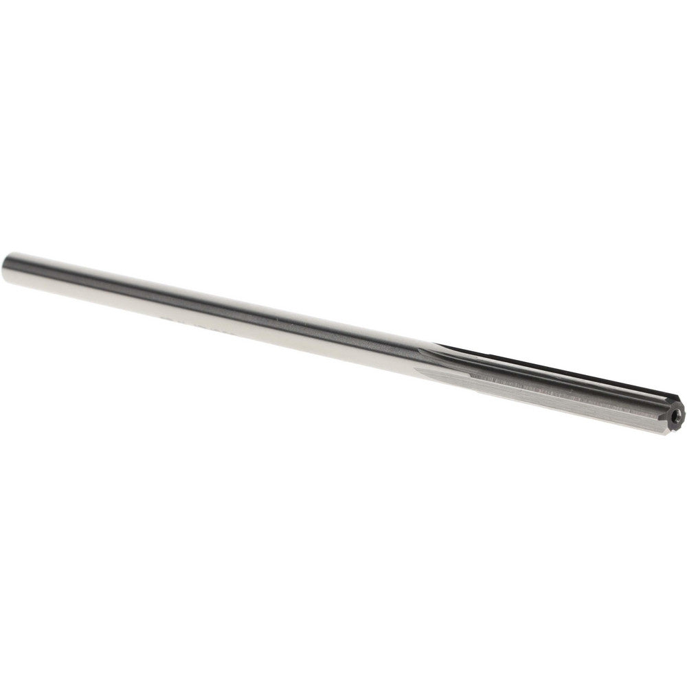 Hertel Reamers 1433-0.2500 Chucking Reamer 1/4" Dia, 6" OAL, 1-1/2" Flute Length, Straight Flute, Straight-Cylindrical Shank, HSSCobalt