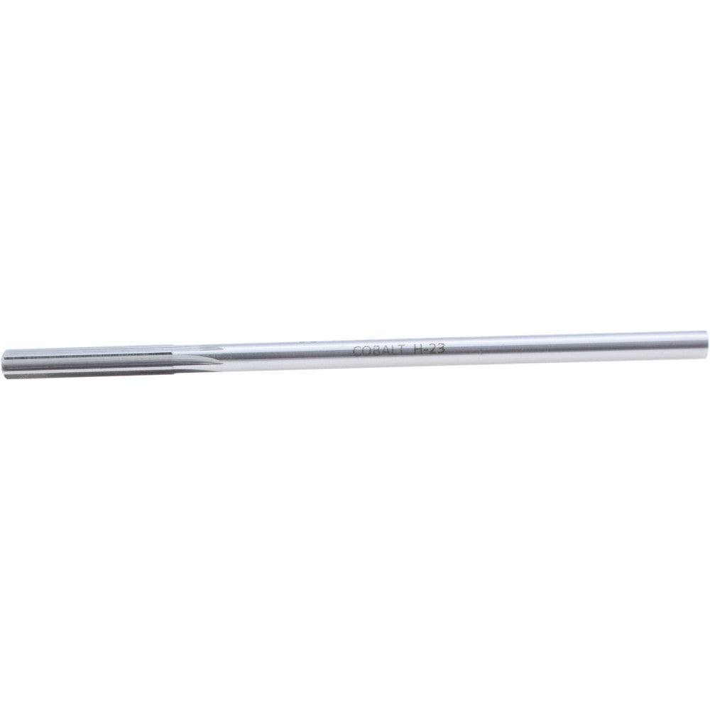 Hertel Reamers 1433-0.2656 Chucking Reamer 17/64" Dia, 6" OAL, 1-1/2" Flute Length, Straight Flute, Straight-Cylindrical Shank, HSSCobalt