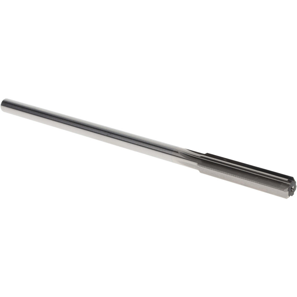 Hertel Reamers 1433-0.3750 Chucking Reamer 3/8" Dia, 7" OAL, 1-3/4" Flute Length, Straight Flute, Straight-Cylindrical Shank, HSSCobalt