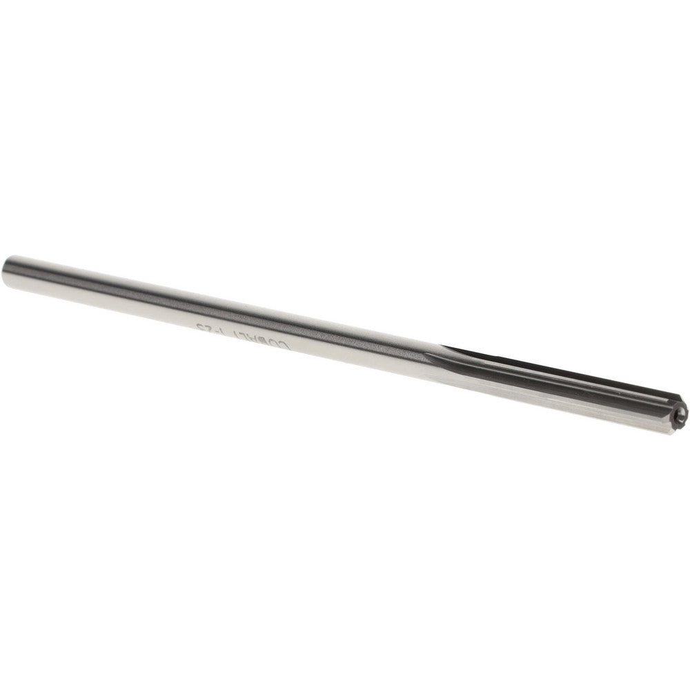 Hertel Reamers 1433-0.2130 Chucking Reamer #3, 5" OAL, 1-1/4" Flute Length, Straight Flute, Straight-Cylindrical Shank, HSSCobalt