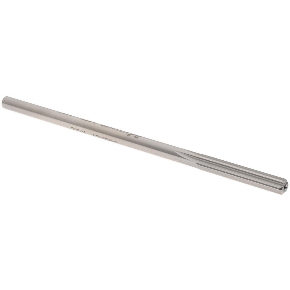 Hertel Reamers 1433-0.1890 Chucking Reamer #12, 4-1/2" OAL, 1-1/8" Flute Length, Straight Flute, Straight-Cylindrical Shank, HSSCobalt