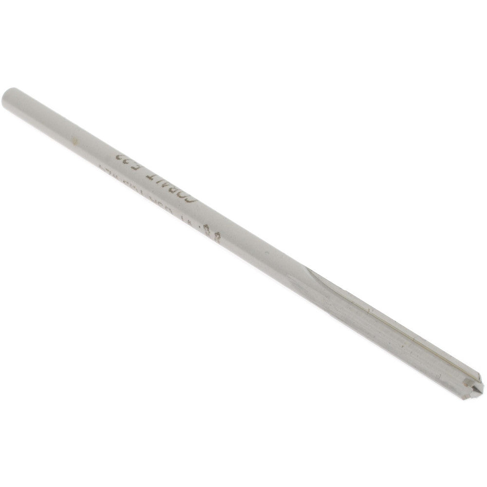 Hertel Reamers 1433-0.1610 Chucking Reamer #20, 4-1/2" OAL, 1-1/8" Flute Length, Straight Flute, Straight-Cylindrical Shank, HSSCobalt
