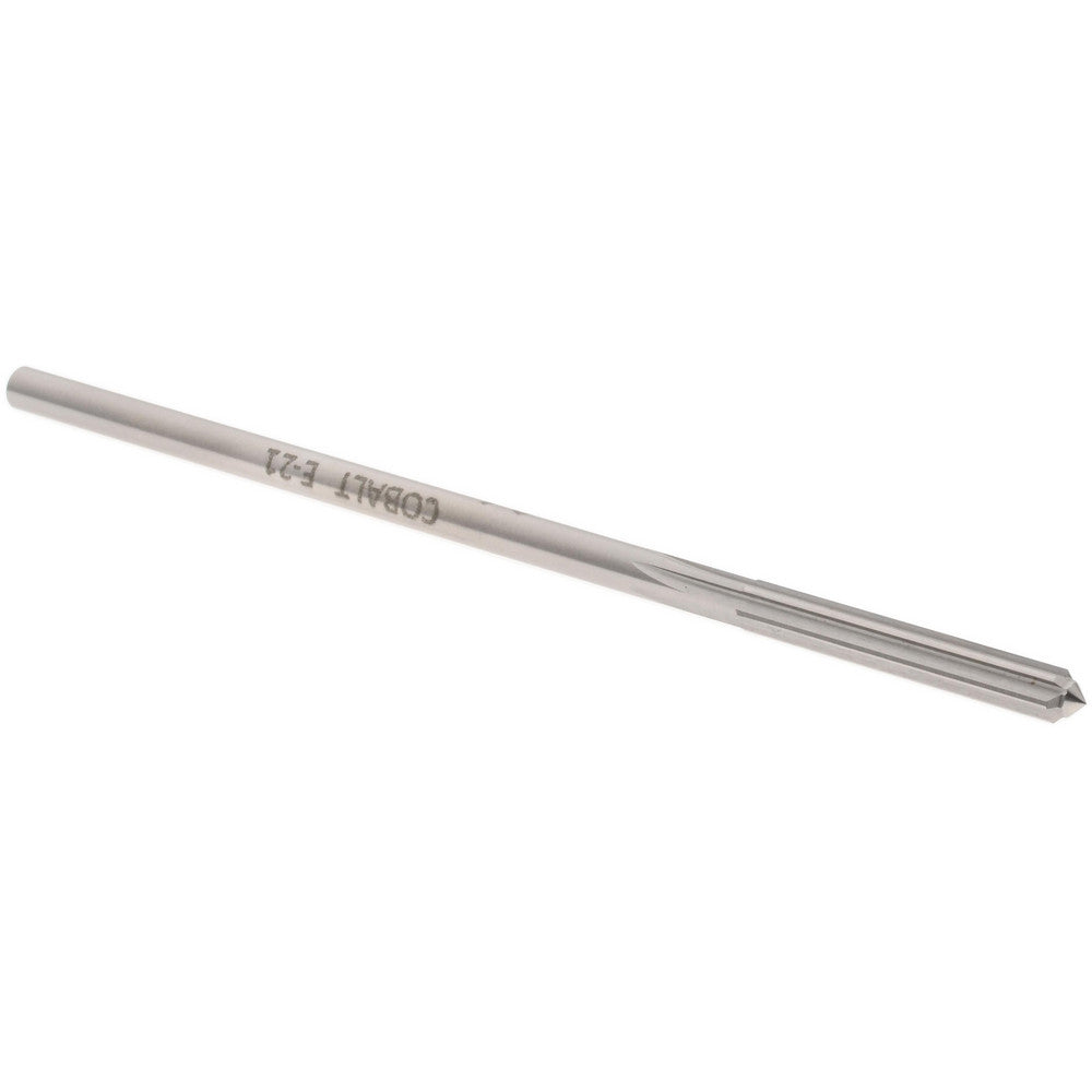Hertel Reamers 1433-0.1570 Chucking Reamer #22, 4" OAL, 1" Flute Length, Straight Flute, Straight-Cylindrical Shank, HSSCobalt