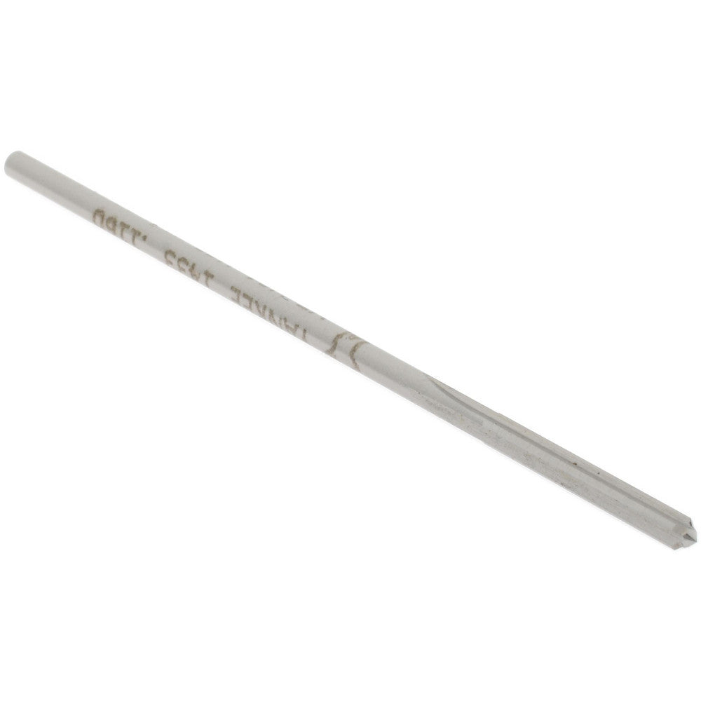 Hertel Reamers 1433-0.1200 Chucking Reamer #31, 3-1/2" OAL, 7/8" Flute Length, Straight Flute, Straight-Cylindrical Shank, HSSCobalt