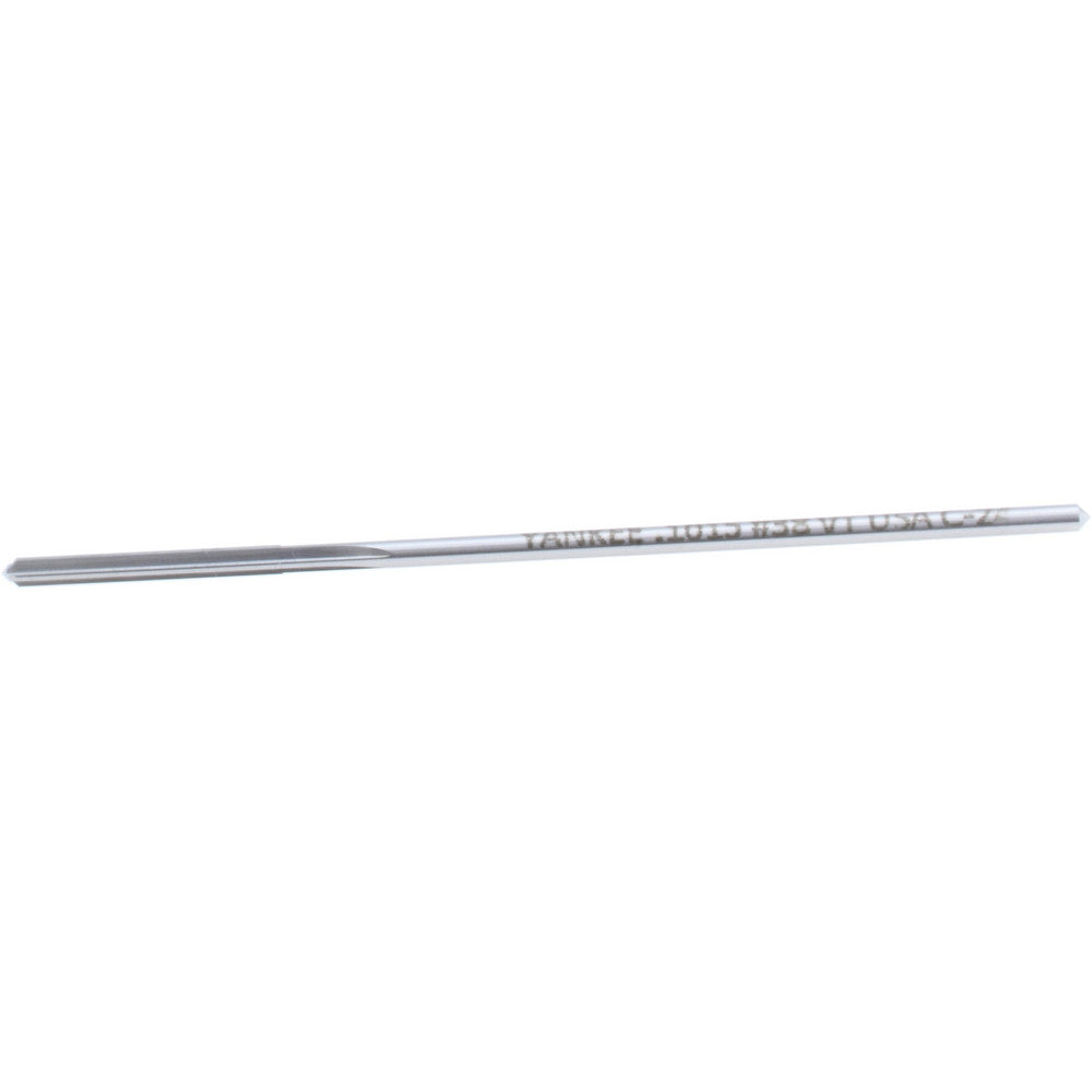 Hertel Reamers 1433-0.1015 Chucking Reamer #38, 3-1/2" OAL, 7/8" Flute Length, Straight Flute, Straight-Cylindrical Shank, HSSCobalt