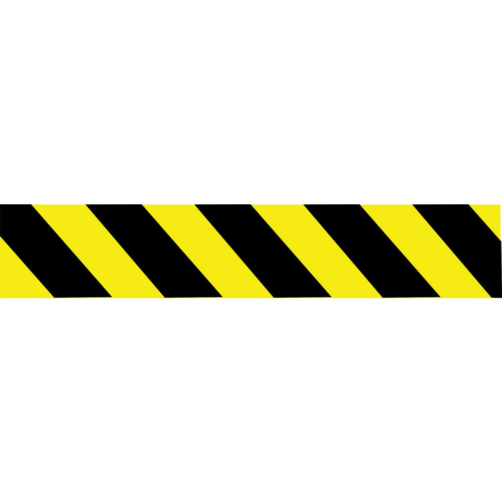 AccuformNMC PT65-2ML Barricade Tape Black & Yellow,  Message" Caution - Men Working", 3.0000" Width, 1000.00' Length
