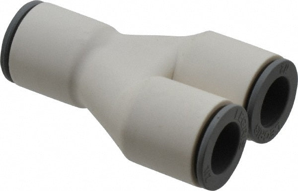 Parker 72338452 Push-To-Connect Tube to Tube Tube Fitting Union Y, 1/2" OD