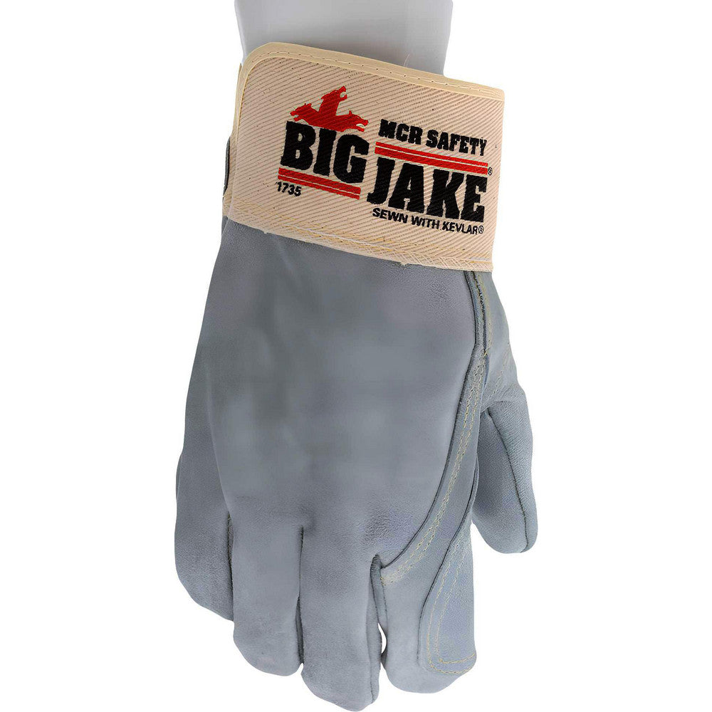 MCR Safety 1735L Work Gloves Memphis® 1735, Size Large, Fleece Lined, Cowhide Leather, General Purpose