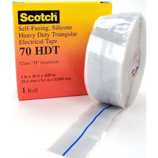 3M 7000133168 Electrical Tape 1" Wide, 30' Long, 20 mil Thick, Gray