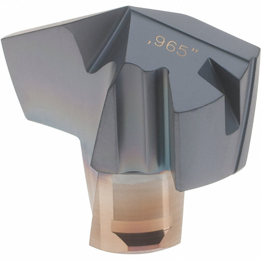 Iscar 5506659 Replaceable Drill Tips ICP0965 IC908, 0.9650" Dia, 24.51 mm Dia, 140 deg Point,  IC908