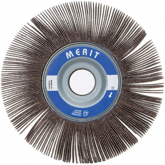 Merit Abrasives 08834122032 4 x 1" 40 Grit Ceramic Unmounted Flap Wheel