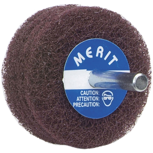 Merit Abrasives 08834131497 Deburring Disc 3" Dia, Very Fine Grade,