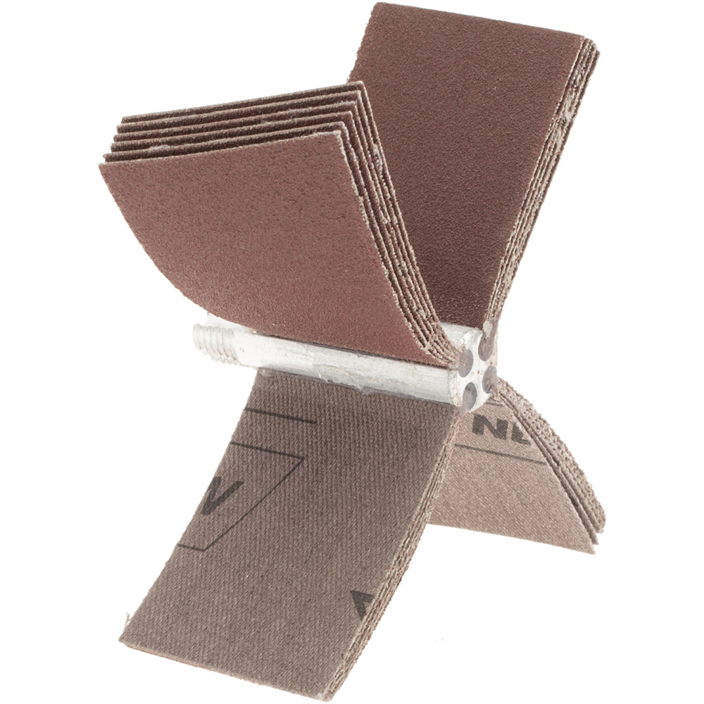 Merit Abrasives 08834154120 120 Grit, Coated, Aluminum Oxide Bore Polisher