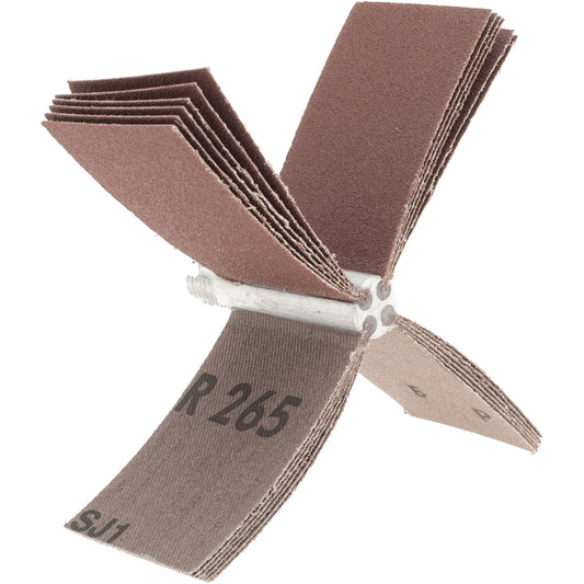 Merit Abrasives 08834154129 120 Grit, Coated, Aluminum Oxide Bore Polisher