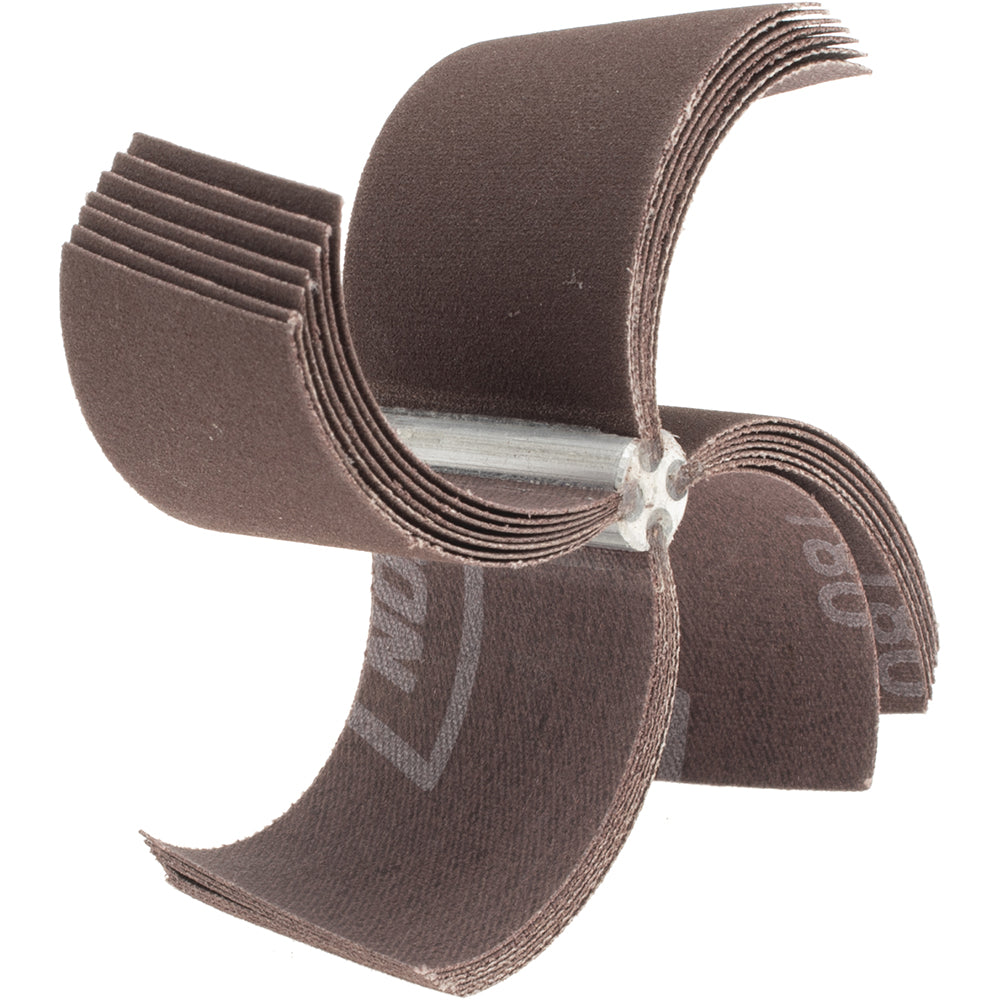 Merit Abrasives 08834154130 180 Grit, Coated, Aluminum Oxide Bore Polisher