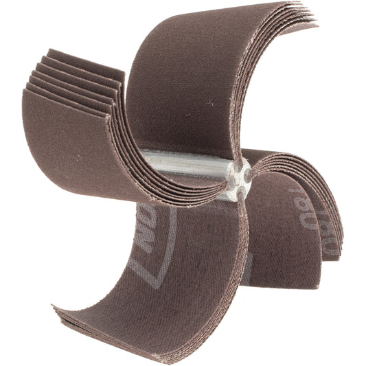 Merit Abrasives 08834154130 180 Grit, Coated, Aluminum Oxide Bore Polisher