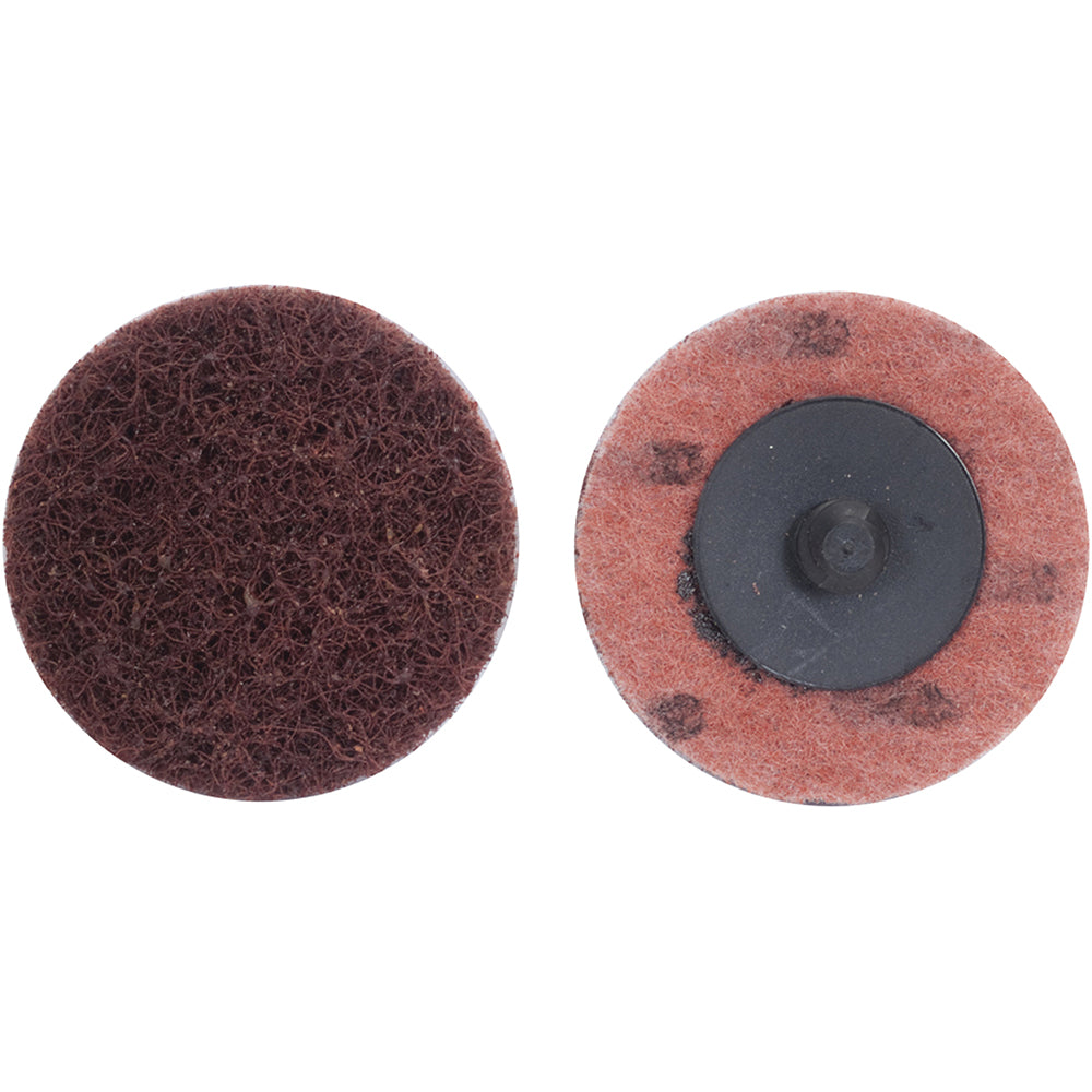 Merit Abrasives 08834161651 Quick-Change Disc Power-Lock Type 3, 3" Disc Dia, Aluminum Oxide, Non-Woven