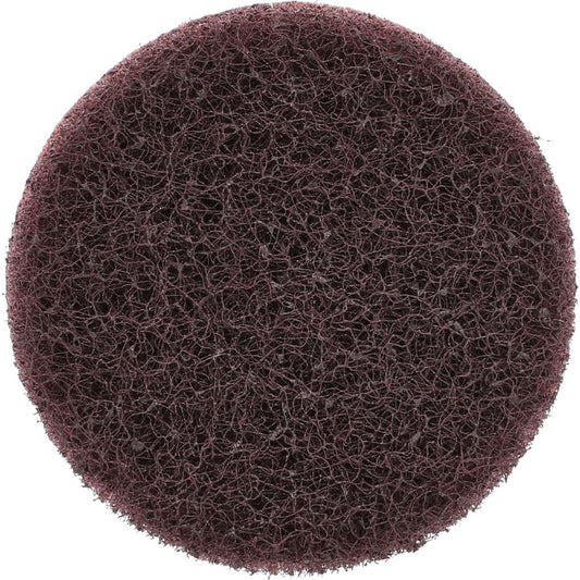 Merit Abrasives 08834166305 Quick-Change Disc Power-Lock Type 3, 2" Disc Dia, Aluminum Oxide, Non-Woven