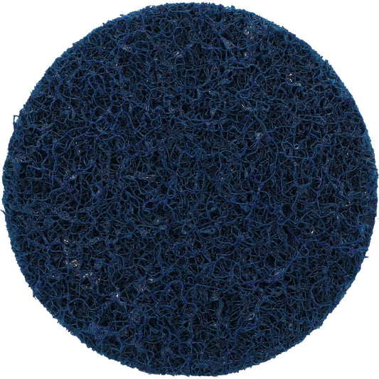 Merit Abrasives 08834166317 Quick-Change Disc Power-Lock Type 2, 2" Disc Dia, Aluminum Oxide, Non-Woven