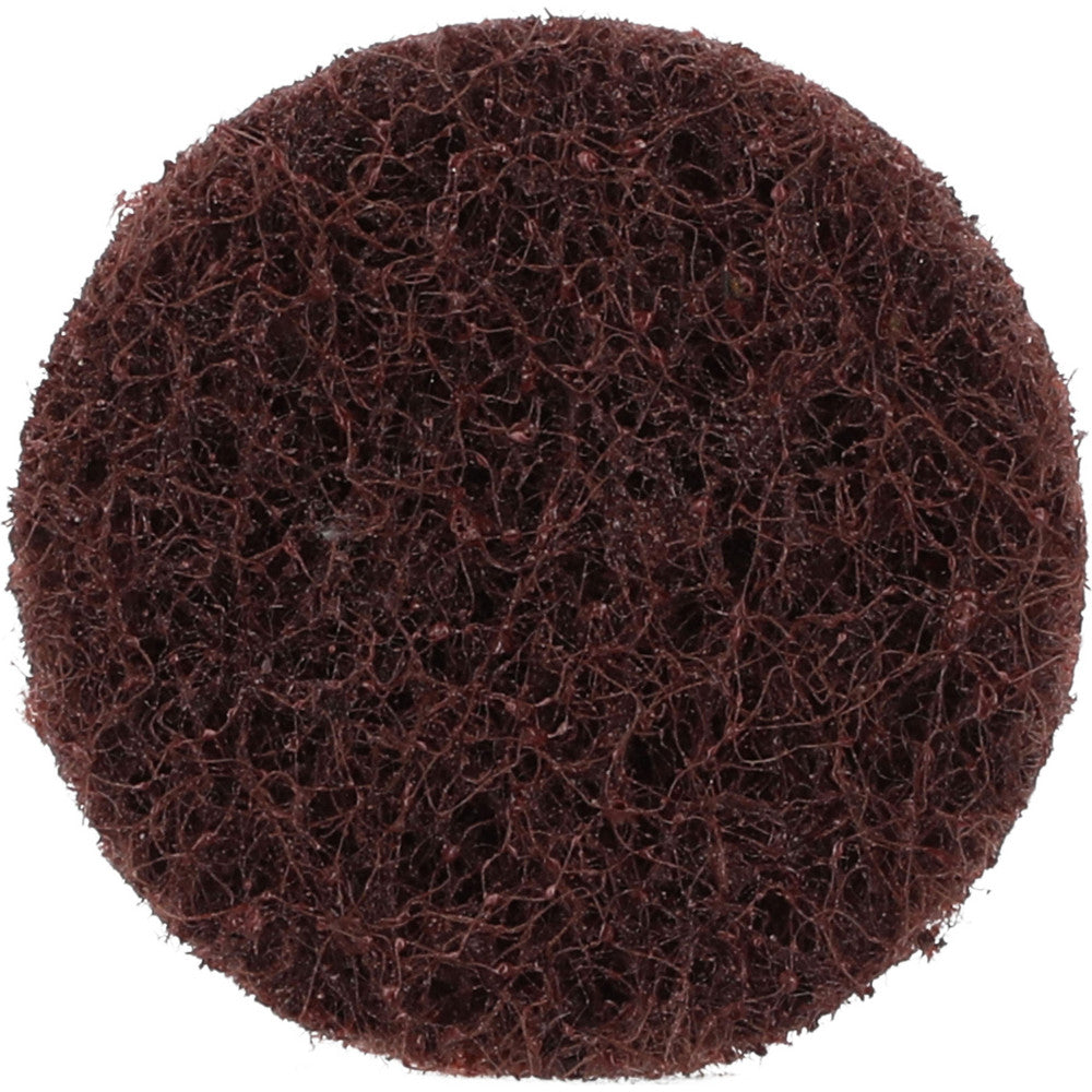 Merit Abrasives 08834166394 Quick-Change Disc Power-Lock Type 2, 2" Disc Dia, Aluminum Oxide, Non-Woven